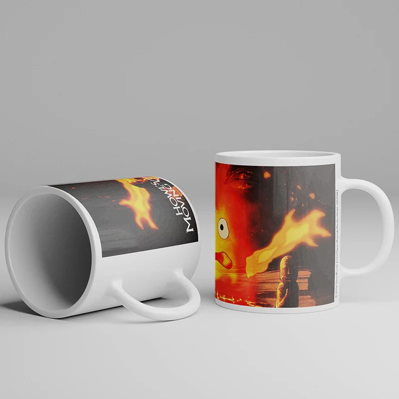 Mug Ghibli 11 - Calcifer - Howl's moving castle